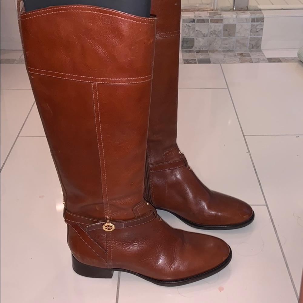 Tory Burch Knee High Riding Boots